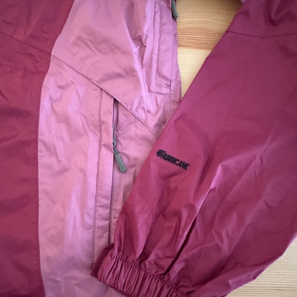 Sierra Designs RAIN JACKET Women's Large L Cranberry Pink Windbreaker - Picture 4 of 11